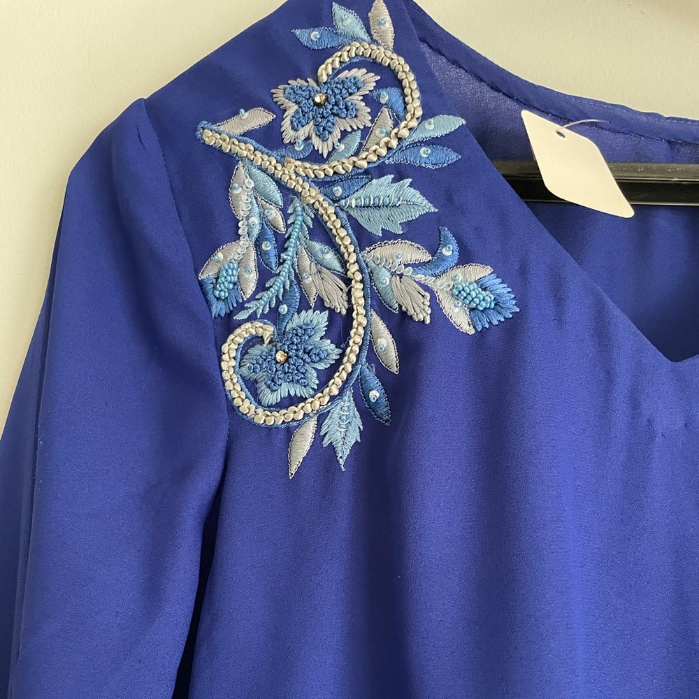 Gorgeous blue kurta top